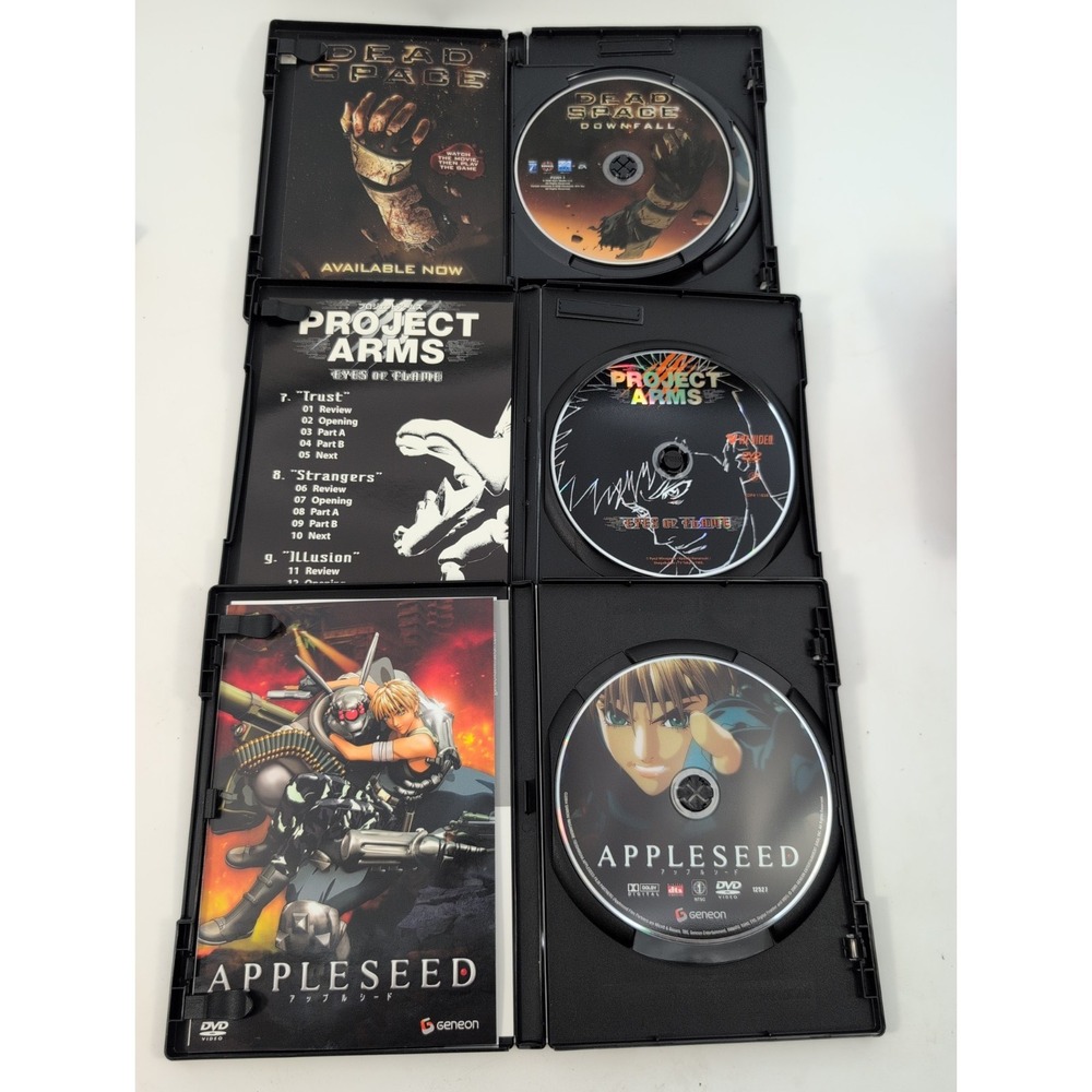 Lot of 9 Sci-Fi Anime DVDs - Berserk, Hellsing, Mobile Suit Gundam, Appleseed - Picture 5 of 8